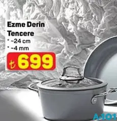 HASCEVHER EZME DERİN TENCERE 24 CM